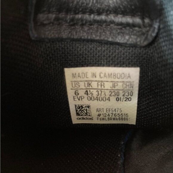 Adidas Originals U_Path Run Shoes Women’s 6 Black White Silver Casual Sneakers - Picture 9 of 9